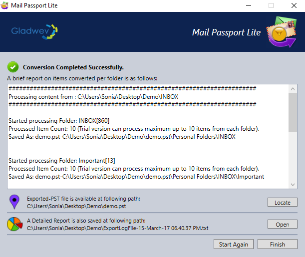 how to convert multiple eml files to pst